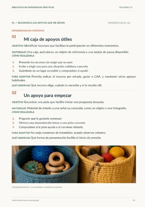VOLUMEN 12 — MI CAMINO, MIS POSIBILIDADES